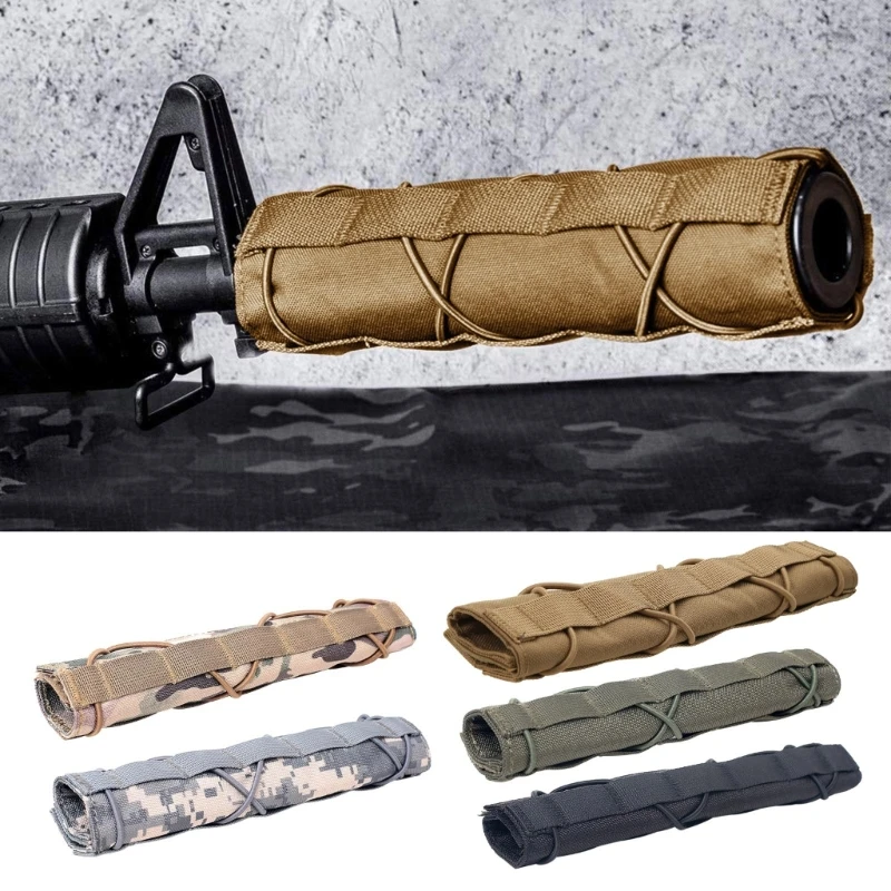 Tactic Suppressor Heat Cover Sleeve Airsoft Gun Silencers Protective Cases Silencers Protective Cover Hunting Parts