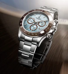 2026 New PAGANI Design Top Brand Luxury Men's Quartz Watches Chronograph Sports Sapphire Stainless Steel Waterproof Reloj Hombre
