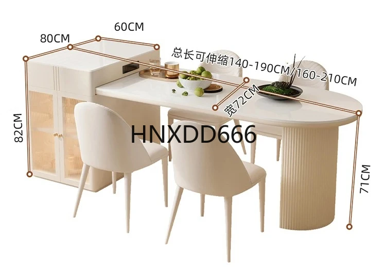 

Барный стол, керамическая обеденная консоль, стулья для гостиной, многофункциональный складной табурет для завтрака Mesa De Comedor