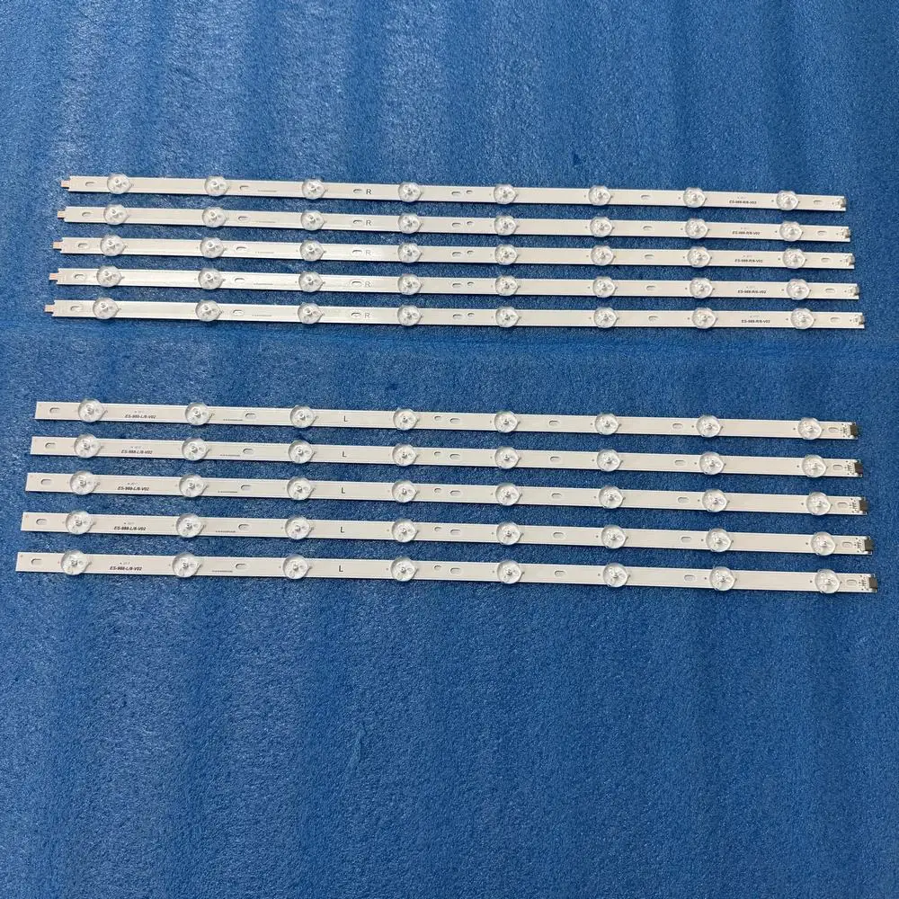 

Светодиодная лента подсветки для Vizio V556-G1 M557-G0 IC-B-AOAG55DA39R IC-B-AOAG55DA39L TPT550U1-QVN05.U REV:S57B1Y 6V