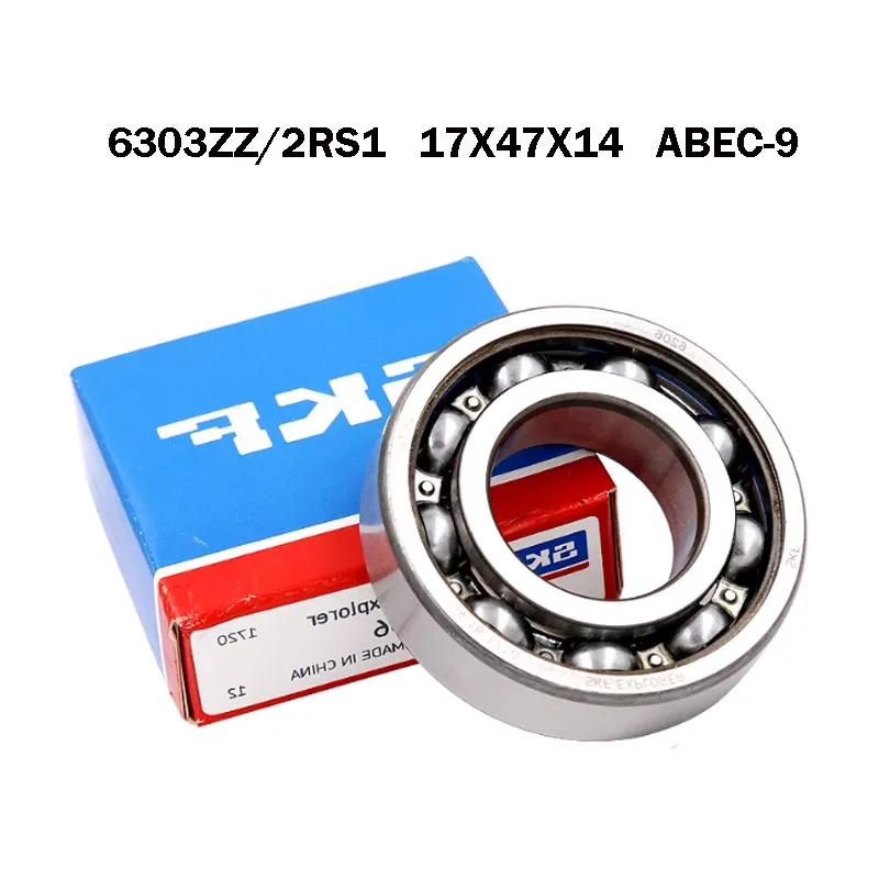 

2PCS SKF 6303 2Z 6303- 2rs1 подшипники высокой скорости SE ABEC-9 SKF импортировали 6303ZZ 17X47X14 подшипники глубокой канавки подшипн