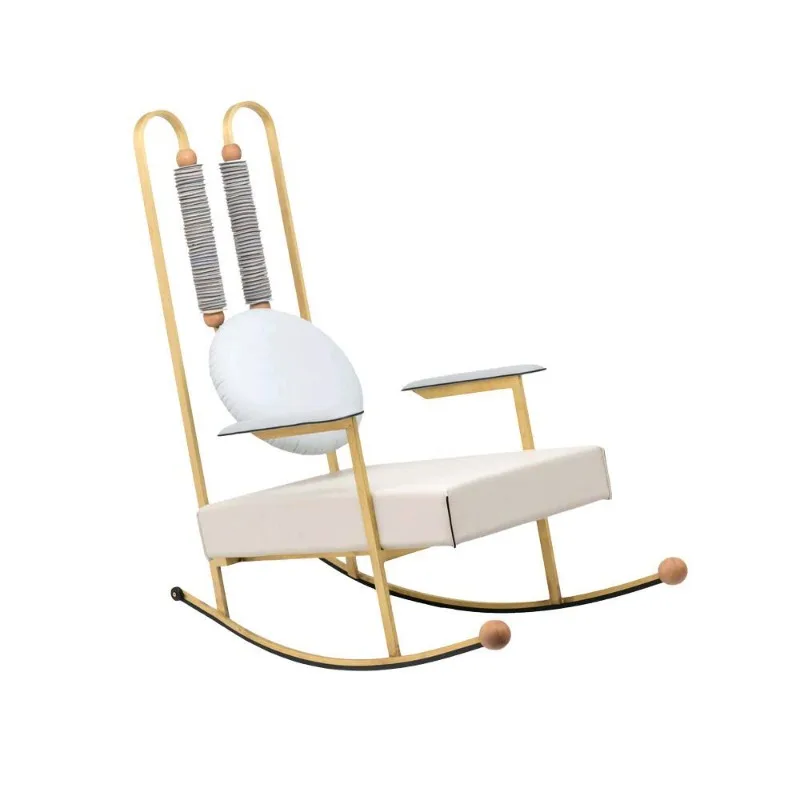 

Single rocking chair household light luxury living room rocking chair