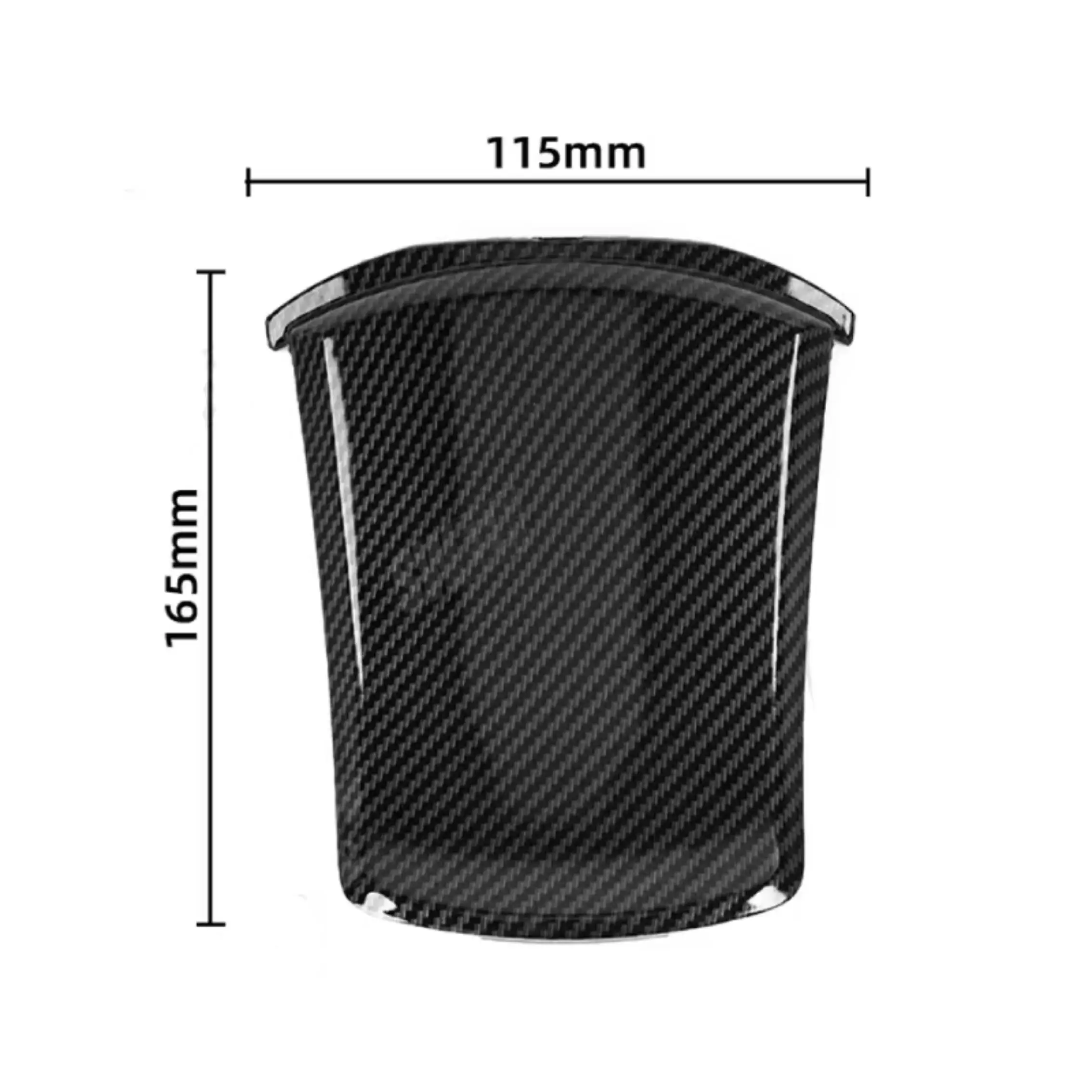 For Yamaha NMAX155 V3 2025 Motorcycle Fuel Tank Carbon Fiber Cover Fuel Tank Protection Guard Accessories view 6