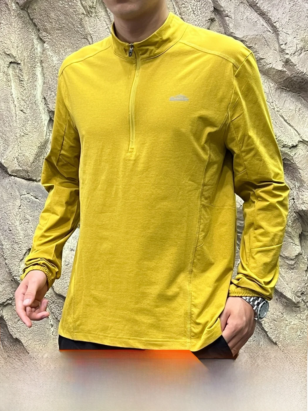 Quick Dry Outdoor Base Shirt Men's New Spring Autumn Full Body Micro-Pore Structure Moisture Wicking Comfortable Breathable T...