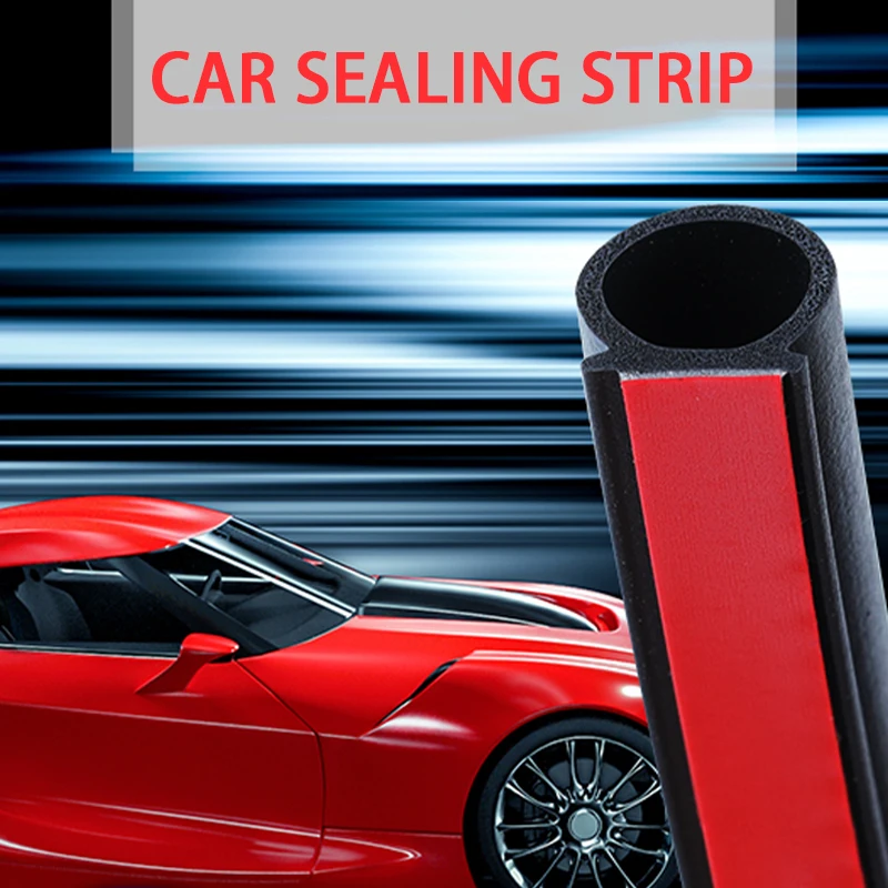 

Car Door Seal Strip Small D Type Noise Insulation Anti-Dust Soundproofing Waterproof Epdm Auto Sealing Strips Accessories