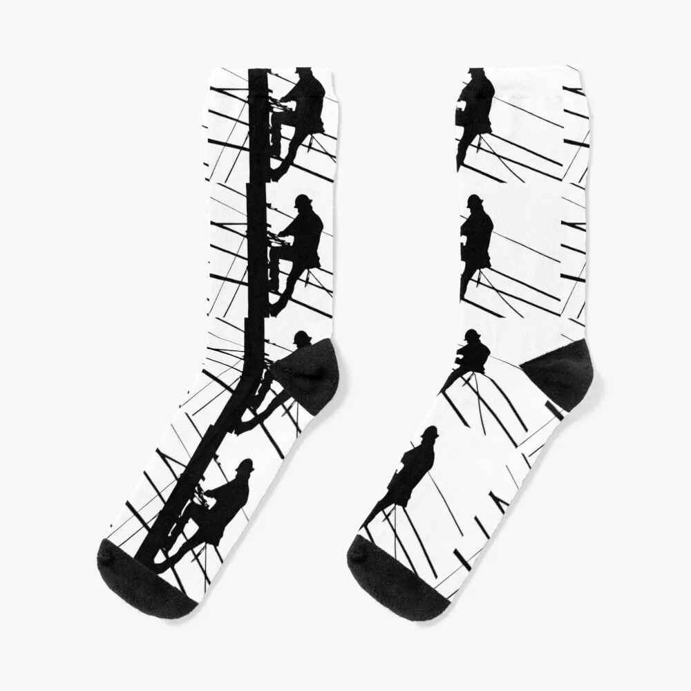 

Lineman Socks hiphop Antiskid soccer cartoon christmas stocking Socks Male Women's