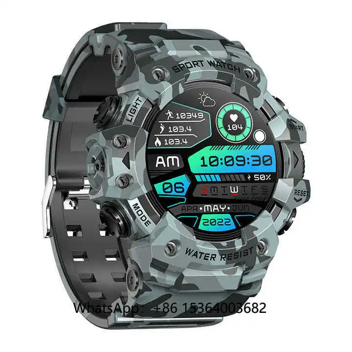 

Compass LC21 Smart Watch 2025 Flashlight SOS Smartwatch Outdoor Waterproof Fitness Tracker for Men Women