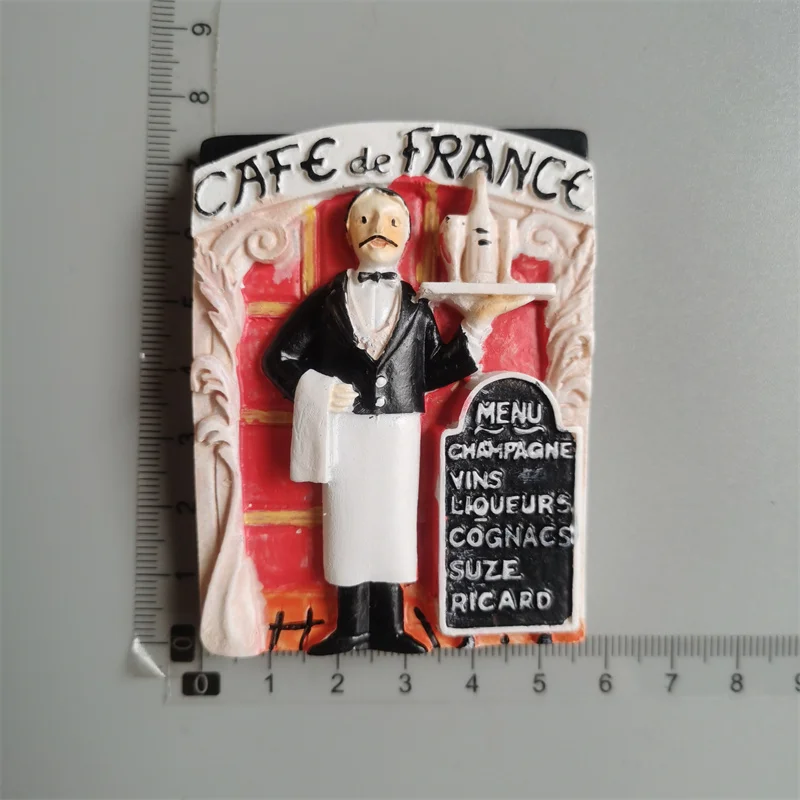Paris Frankreich Tourist Souvenir Kühlschrankmagnete Eiffelturm Französische magnetische Aufkleber Annecy Dekoration auf dem Kühlschrank Reisegeschenke – Detail 18
