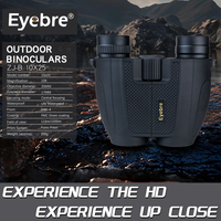 Eyebre New ZJ-B 10x25 Binoculars For Children Adults Outdoor Portable Handheld Telescopes High-Definition And High Magnification