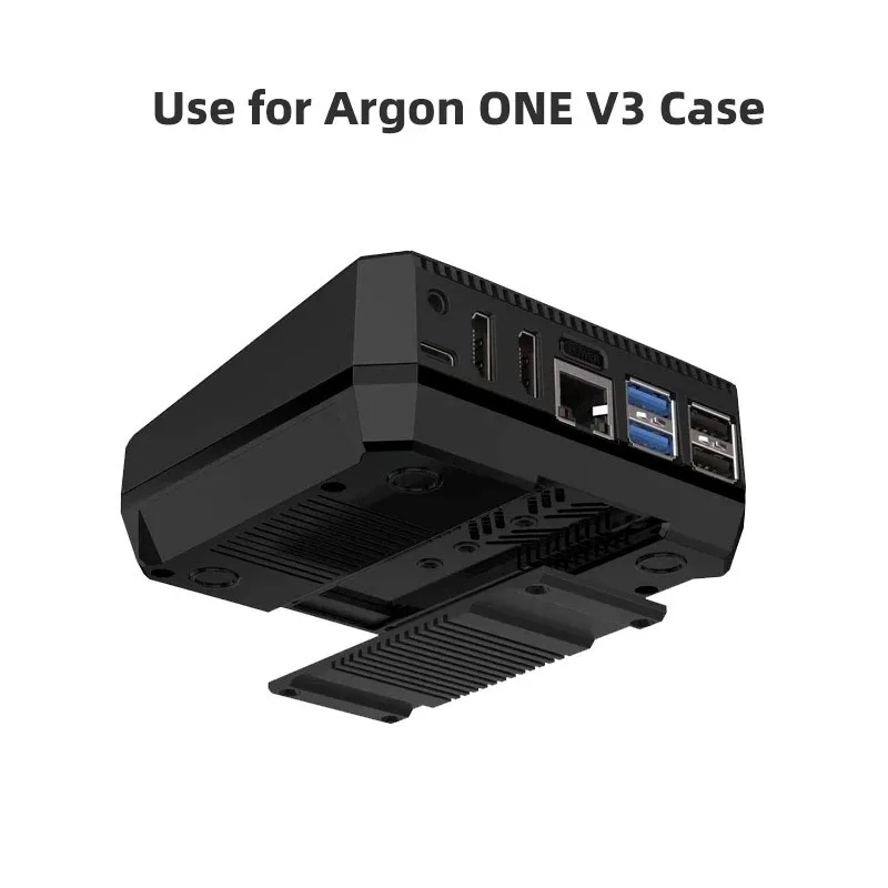 Argon ONE V3 M.2 scheda di espansione NVME PCIE (solo) dissipatori di calore in alluminio integrati per SSD Boot Pi5 da M.2 NVME Drive per RPI 5