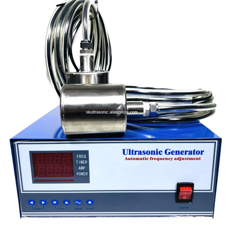 200W Immersion Ultrasonic Transducer Probe Use Ultrasonic Vibration To Anti Blue-Green Algae Bloom Control