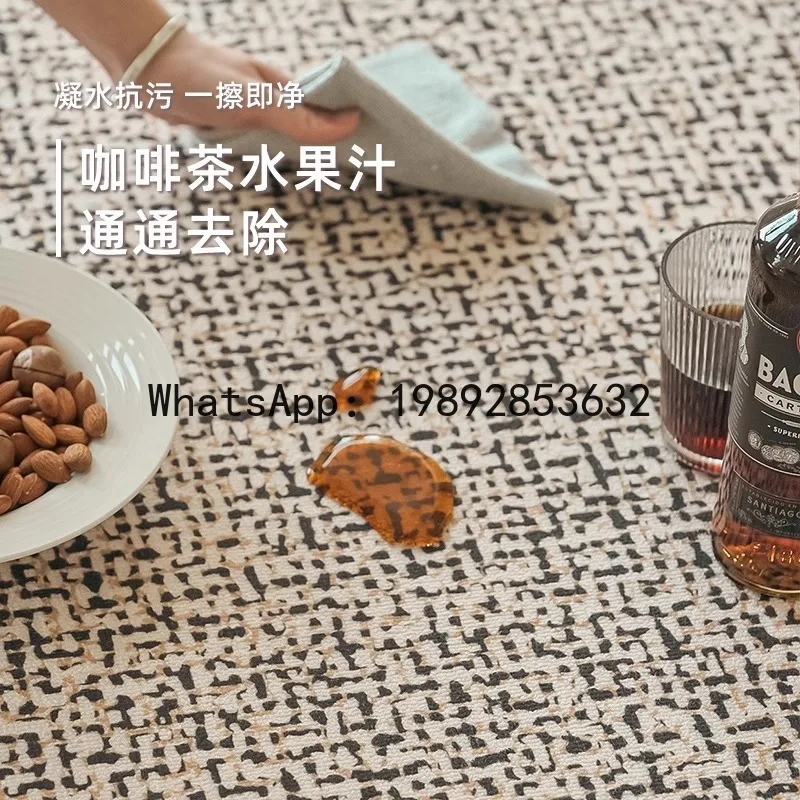 DT5Circular Carpet Living Room New Middle Ancient Style Sofa Tea Table Carpet Cloak Room Bedside Mat Rotating Chair Mat