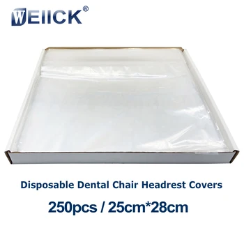 250pcs/box Disposable dental chair headrest covers 25*28cm Protective sleeves Prevent infection Dentist Clinic Consumables Supply