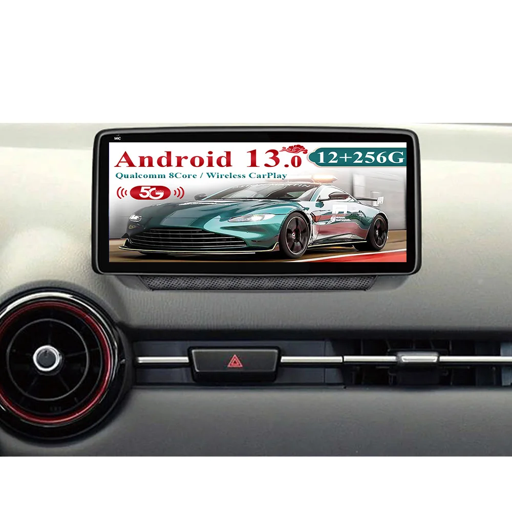 10.25 inch Android 13 Stereo For Mazda CX-3 2018+ HD Touch Screen GPS Navigation Car Multimedia Video Player Radio auto Carplay