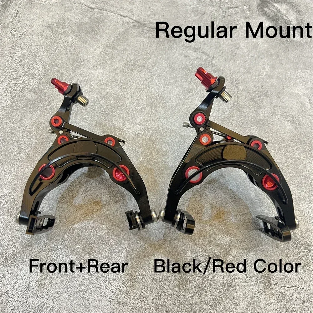 G4 Rem Racefiets Rem 92g/96g Road Tijdrit Triathlon Grind Fietsrem V-remklauw Direct Mount Rem Rood R9100