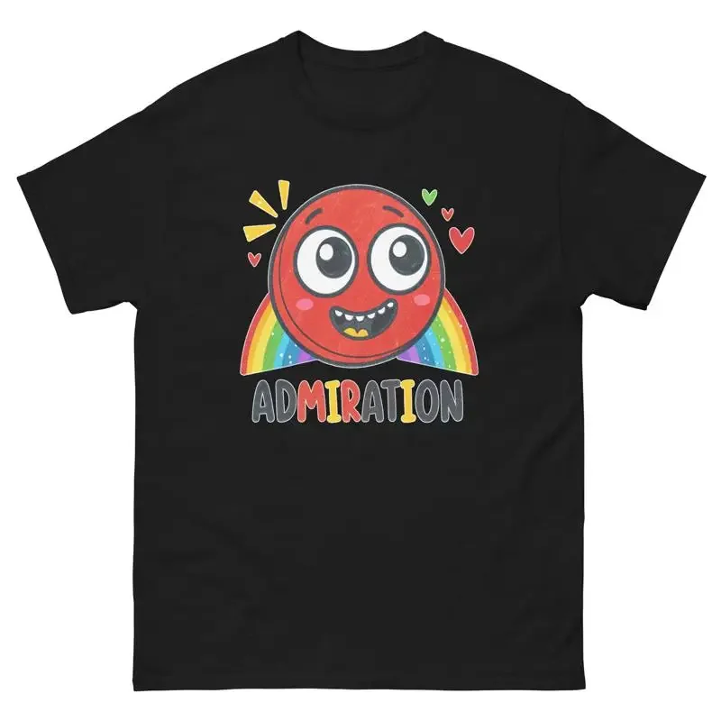 Admiration Emotion Illustration Bright Vibe T Shirt