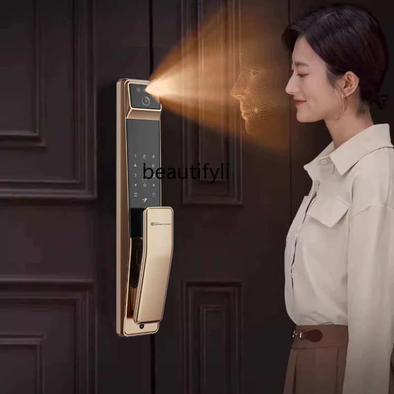 Smart Lock P30 Face Recognition Peephole Viewer Automatic Fingerprint Lock Password Lock