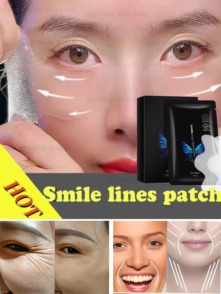 Firming Fine Lines Hydrocrystalline Patch Anti-Aging Lifting Sagging Facial Skin Deep Nourishment Masks Korea Face Care Products