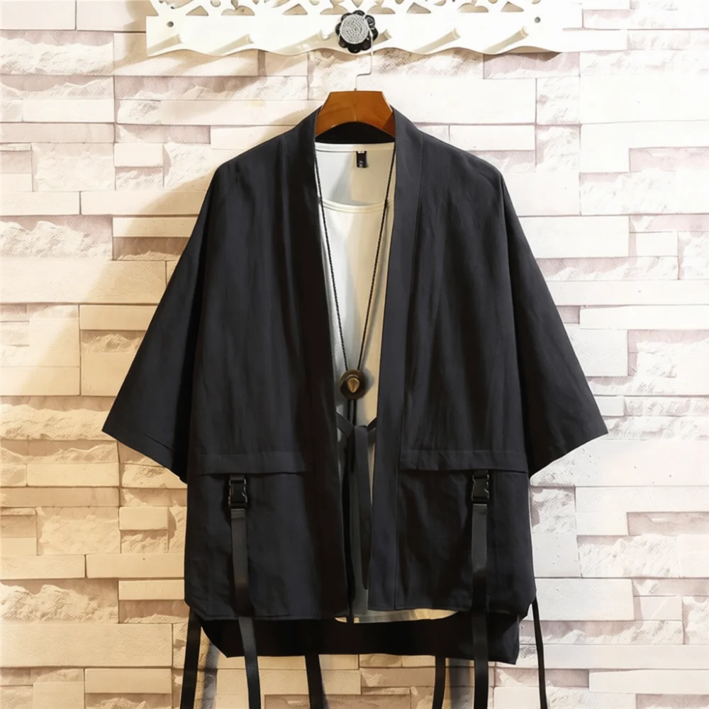Japanischer Kimono-Stil Hemd f – Street Fashion Kimono Bewertung und Preis
