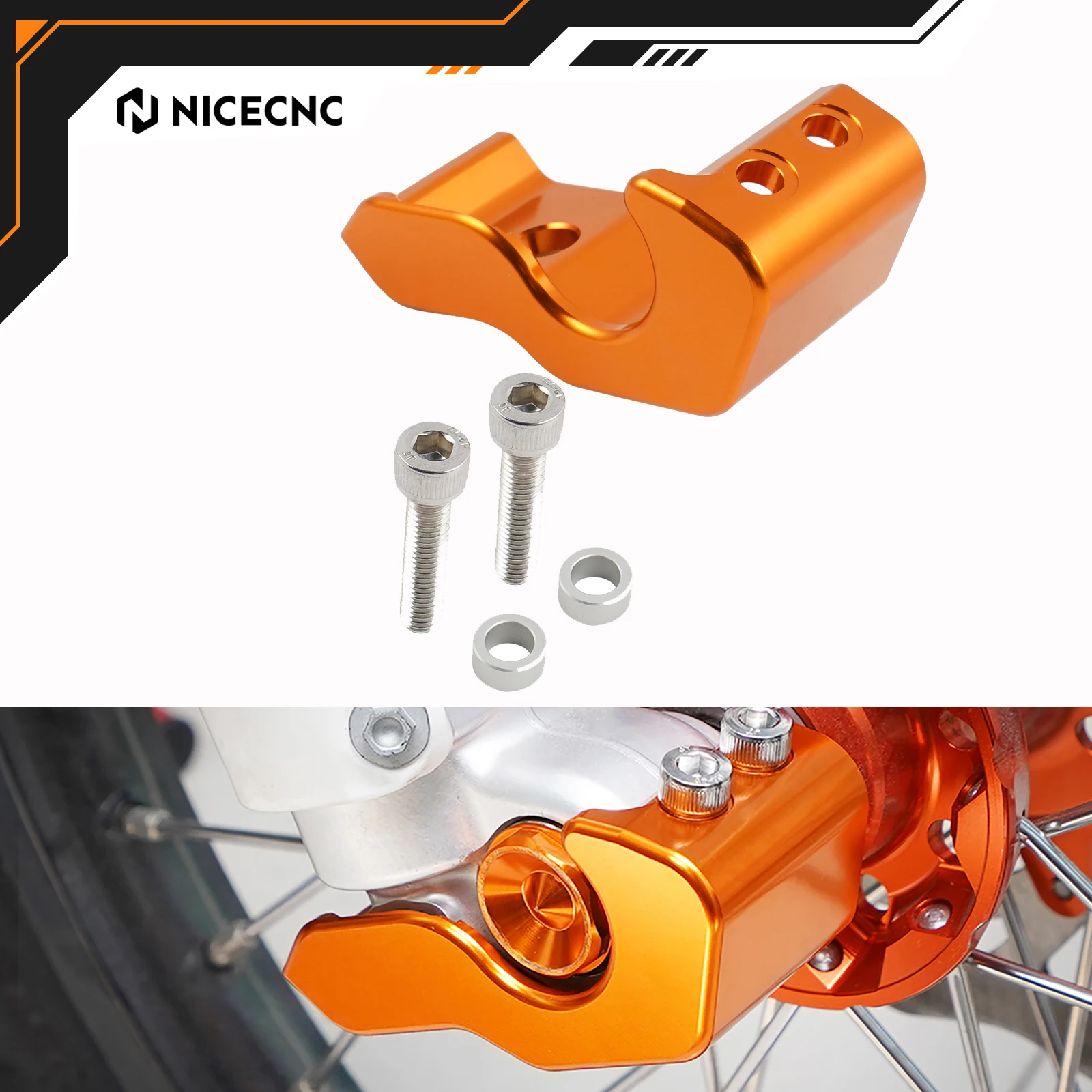 

NICECNC For KTM EXC 300 EXCF 350 SX 125 SXF 450 XCW 500 XC 300 XCF 250 XCF-W 2003-2014 For Husqvarna Front Fork Leg Shoes Cover