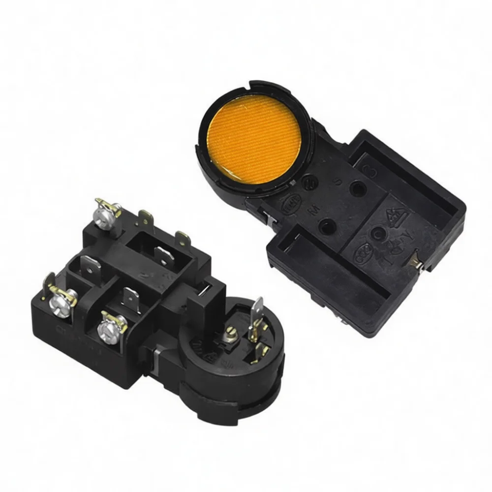 Universal Refrigerator Starter Relay QP3 12A Compressor Overload Protector Accessory For Fridge Motor Maintenance Equipment