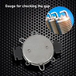 Spark Plug Gap Gauge Opener Measuring Adjustment Tool Gapper Feeler Clearance Spark Plug Gage Caliber for Motorcycle