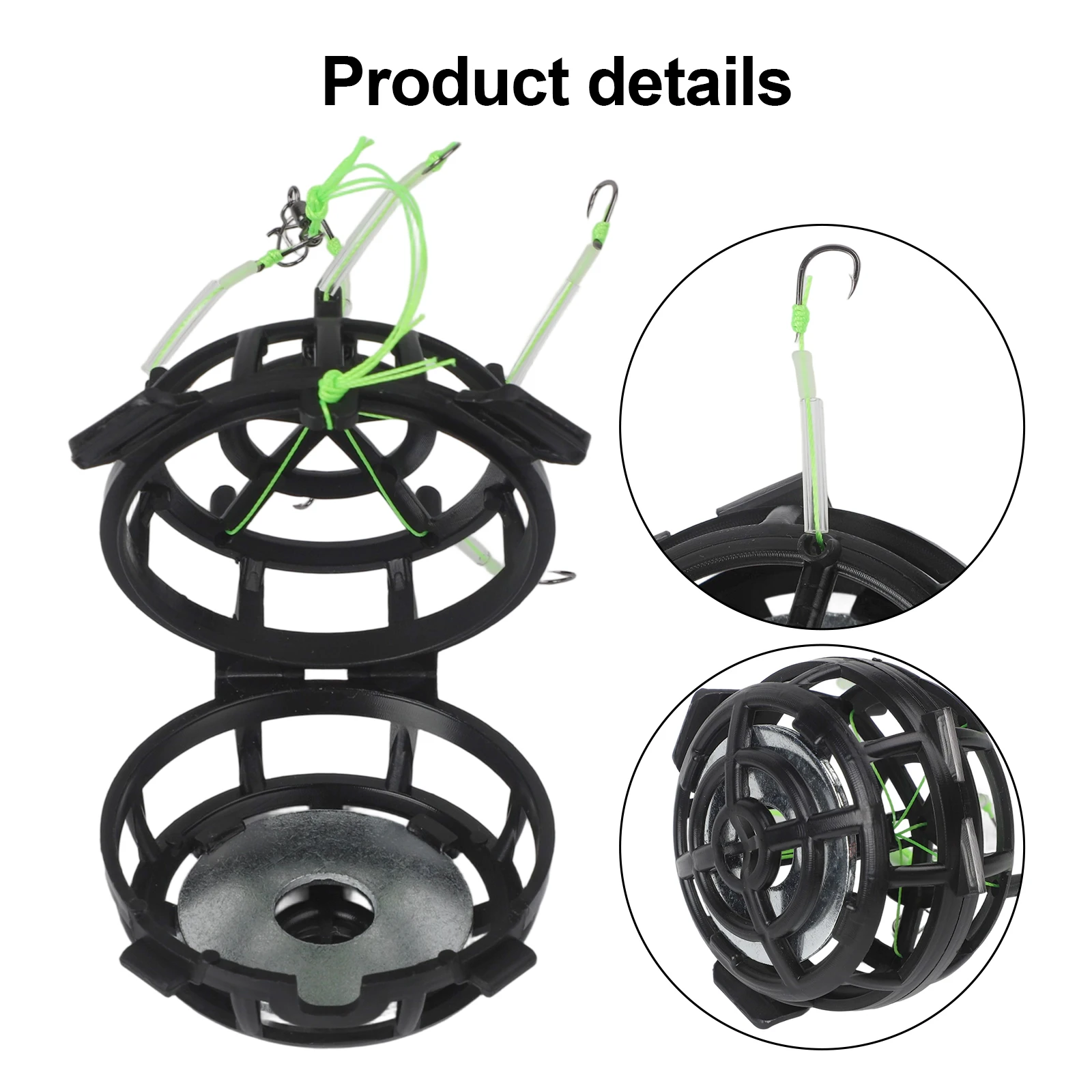 

Saltwater Catfish Fishing Rigs & Hooks - Suitable For Beginners To -Pros Including Upward Bait Cages & -Honeycomb Tackle Tools