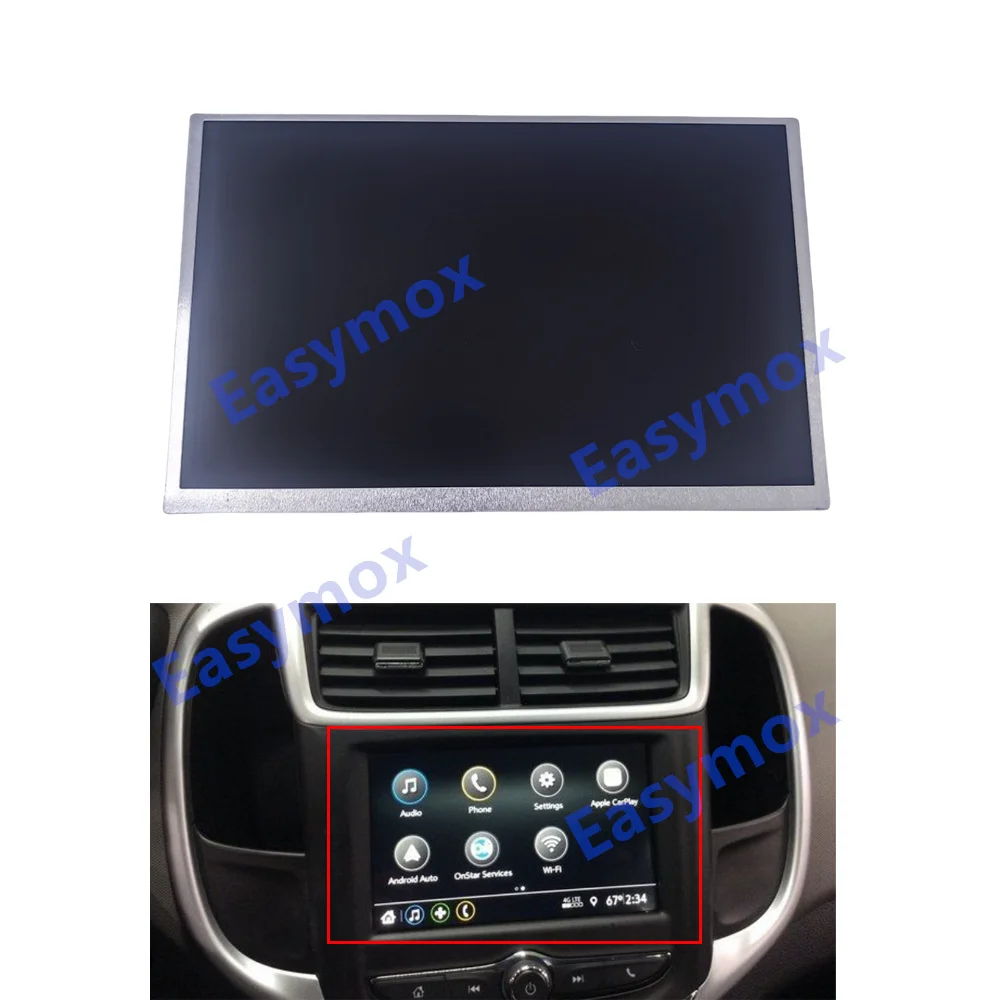 LCD Display DD070SA-18B For 2018 2019 Chevrolet Sonic TRAX FT0108A Radio Reciver Navigation Screen 812425551 84691596 84388577