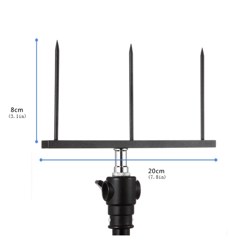 Selens – réflecteur d'éclairage, fixation de fourche pour gobos en polystyrène, accessoires de Studio Photo