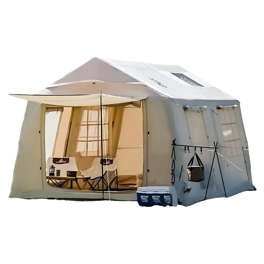 

Inflatable 4-Season Camping Tent: Easy Set-Up For 4-8 People