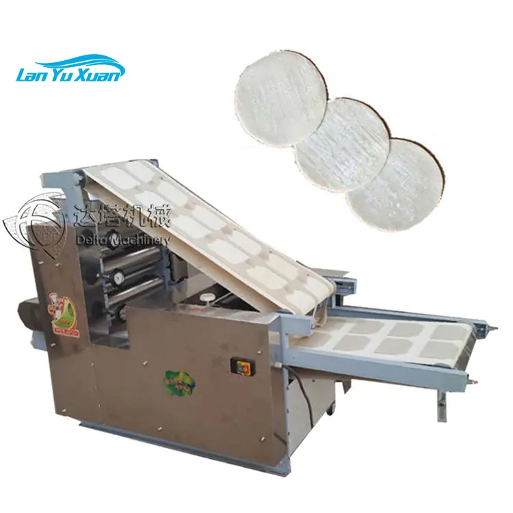 Commercial Tortilla Making Machine Flat Bread Machine Pizza Crust Press