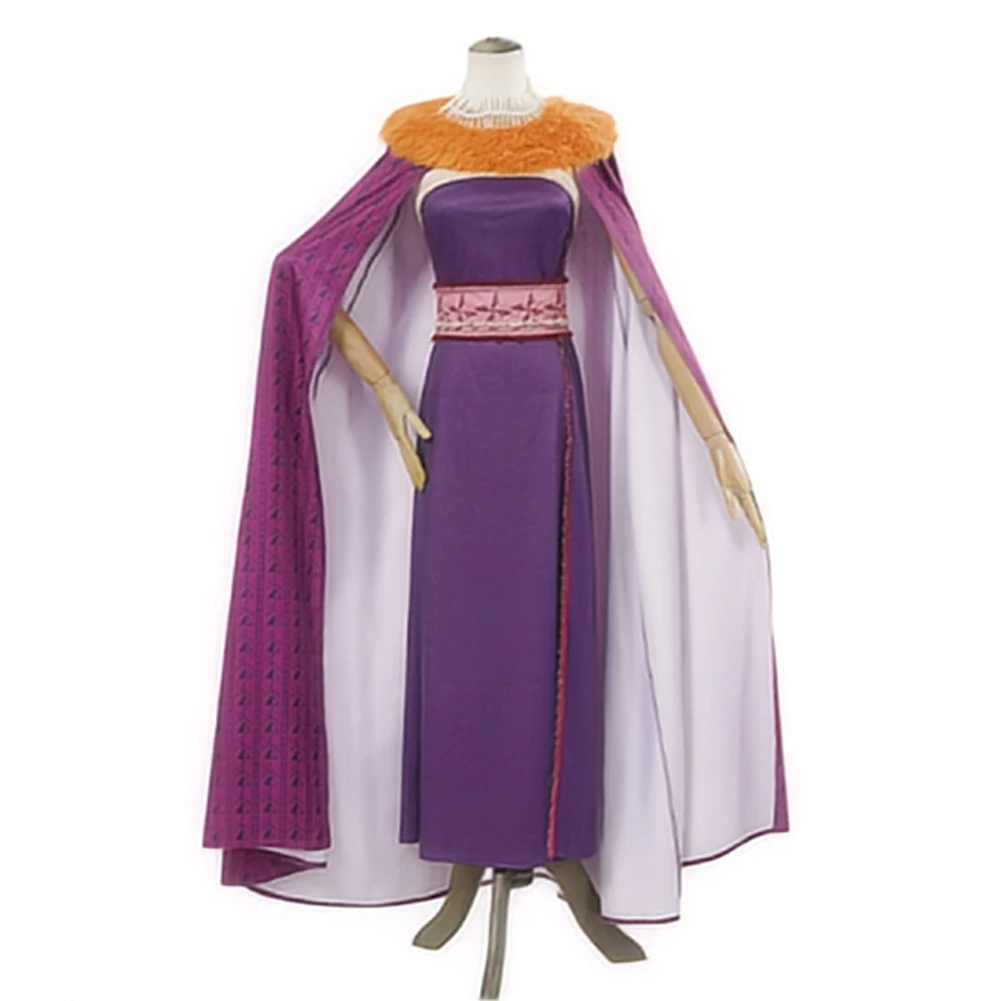 

Cartoon Ocean Princess Cosplay Villain Matangi Dress Cloak Cloth Halloween Costume Carnival Outfit Suit Party Disguise Roleplay