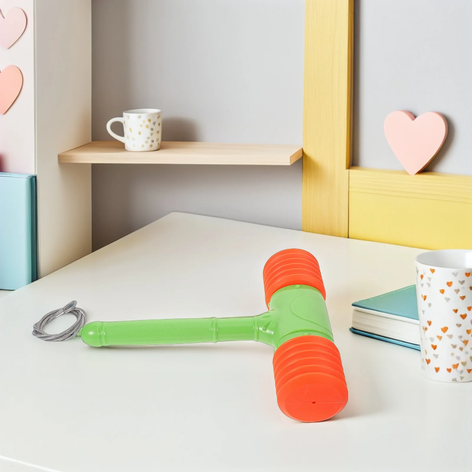 

Kids Orange Plastic Pounding Mallet Whack Moles Game Props Hammer Entertainment Mallet for Toddlers Kids Whacking Game