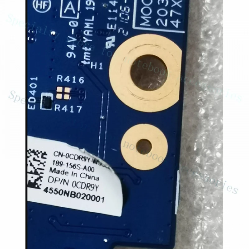 A++ New For Dell Latitude 3320 E3320 USB  Audio Switch Power On Board 0CDR9Y CDR9Y