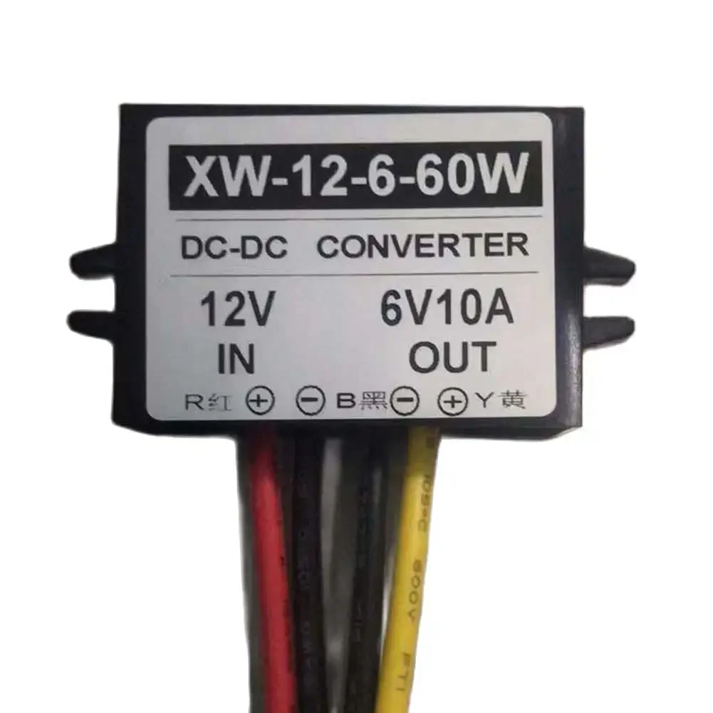 DC 12V To 6V 10A 60W Step Down Power Supply Converter Power Converter Buck Regulator Module for Car alarms