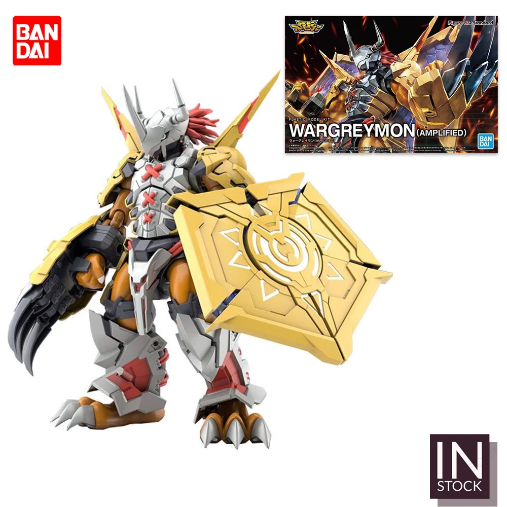 [In Stock] Original BANDAI FRS Figure Standard [DIGIMON] - War Greymon（AMPLIFIED）Plastice Model Kit