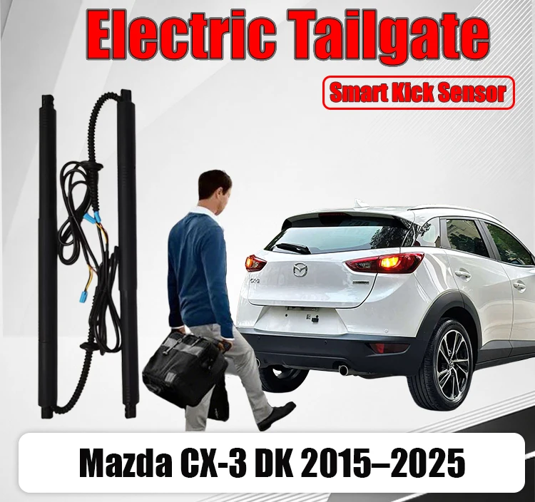 Electric Tailgate Upgrade Kit For Mazda CX-3 DK 2015–2025 Power Lift Support Rods Auto Trunk Boot Lid Power Liftgate Modi