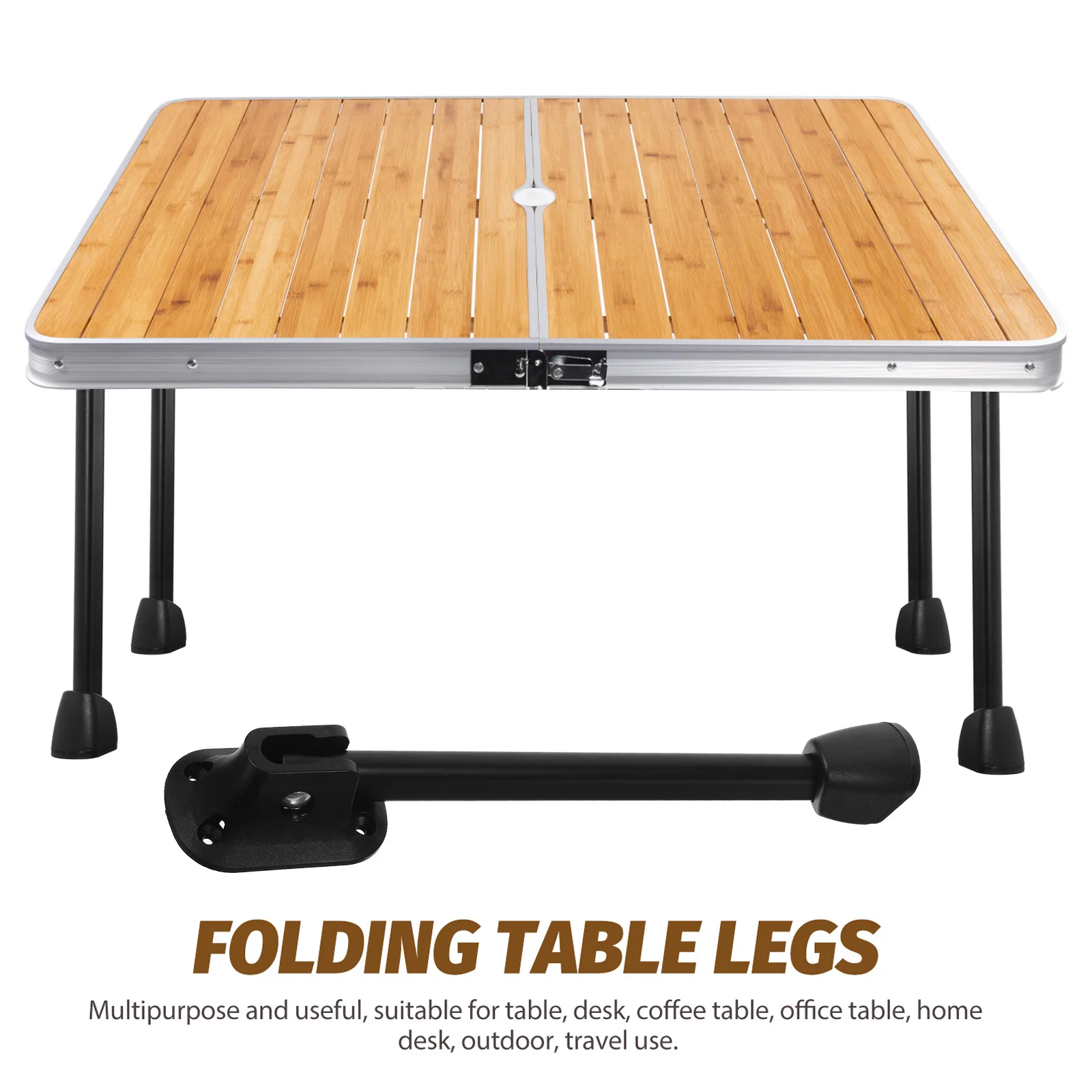 

4Pcs Foldable Table Legs Iron Modern Sturdy Legs for Dining Table Night Stand End Tables Heavy Duty Furniture Replacement