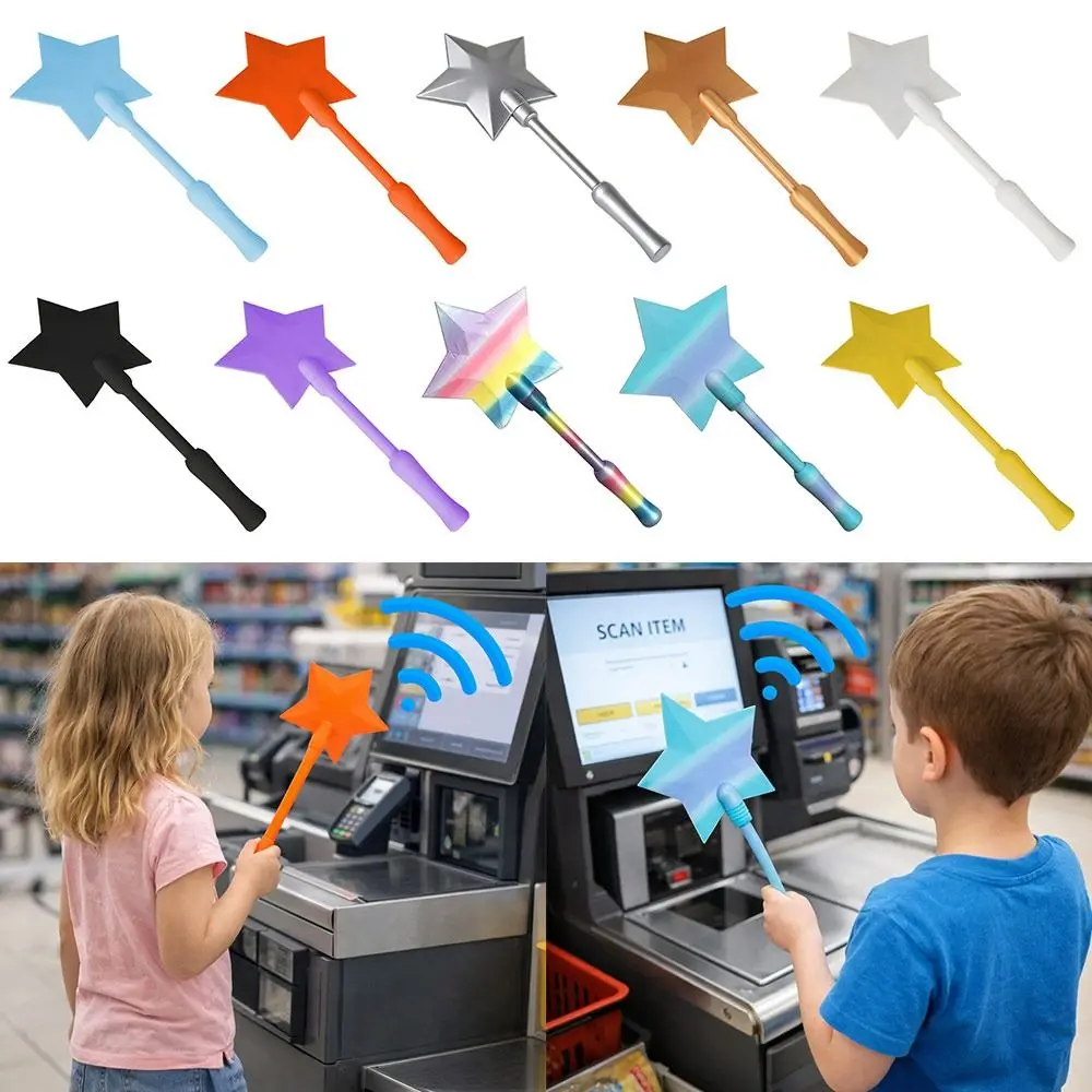 3D Printed Star Wand Tap To Pay Star Magic Wand Credit Card Holder Contactless Payment Card Holder Portable
