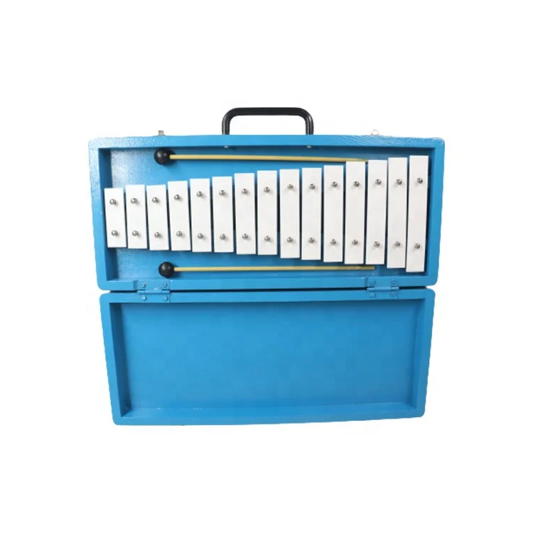 Glockenspiel Xylophone Name List of Products Percussion Musical Instruments 15-Key Marching Glockenspiel