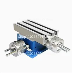 1pc Milling Drilling Worktable Compound Cross Slide Multifunction Bench Table Precision Multi-functional Drill Vise Adjust 201