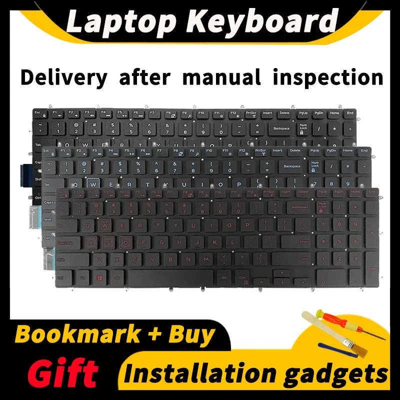 

Laptop Replacement Keyboard Latitude 3500 3590 P62F P72F P82F/G3 3500 G5 5500 with/without backlight