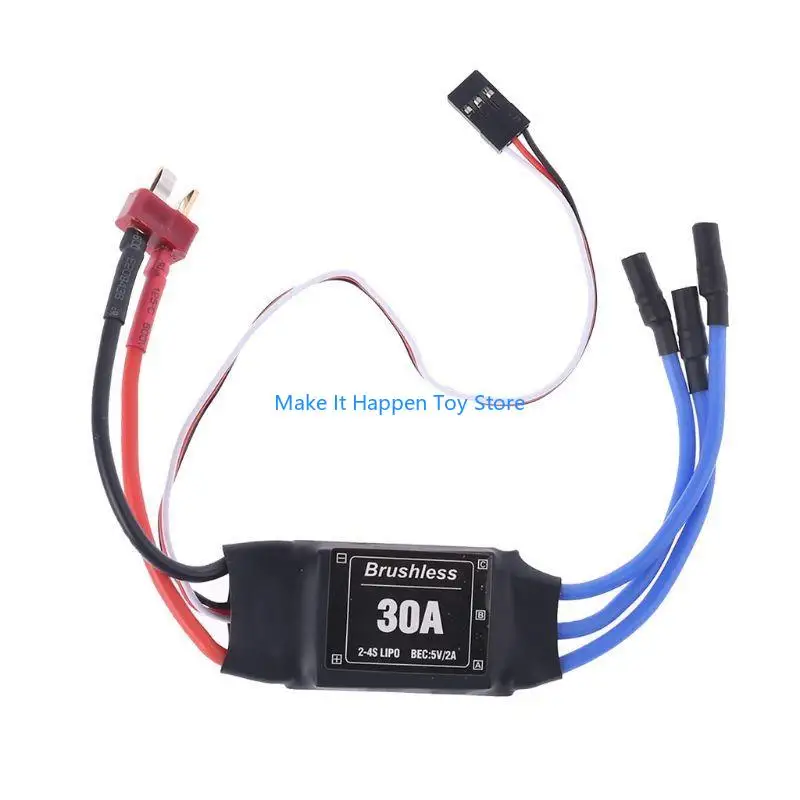 28EC 1.77X0.94X0.4 "원격 제어 자동차 브러시리스 ESC 스피드 컨트롤러 30A 자동차 부품 모델 자동차 부품 도구