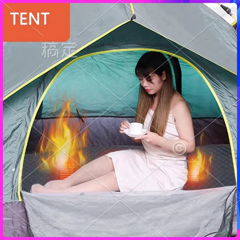 

AUU-Heating Sleeping Bag Mat Heating Sleeping Bag Mat Home Warm Mattress Outdoor Camping Foldable Portable Heating Mat