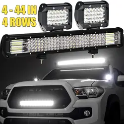 HELLO EOVO LED Bar 4 / 7 / 12 / 20 / 22 / 28 / 36 inch LED Light Bar Driving Offroad Boat Car Tractor Truck 4x4 SUV ATV 12V 24V