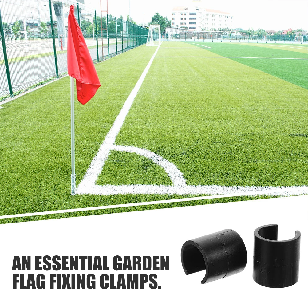 

6 шт. зажимы для садового флага ветрозащитный прочный материал ABS простая установка зажим для баннера для двора зажимы для садового флага пробка для баннера