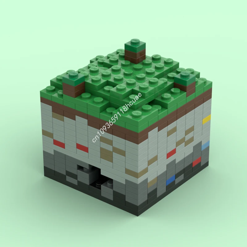 

779pcs MOC Mini Biome Plains Miniature World Building Blocks Space imagination up Christmas toy Gift Solve the problem up