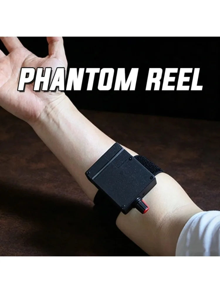 Elektroniczna szpula niewidzialnej nici Phantom Reel, mentalizm, telekinezja, magiczne sztuczki, fontanna kart, gimmick, rekwizyty sceniczne, uliczna magia, magia. — 2