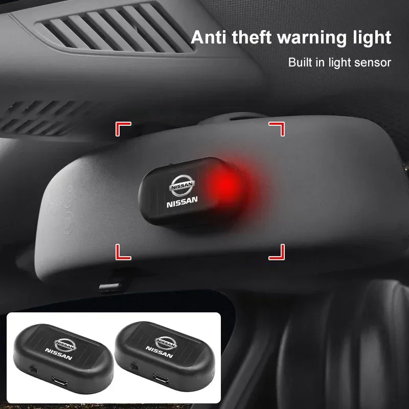 Car Anti-Theft Caution Strobe Signal Security System For Nissan Qashqai X J10 J11 Trail Tiida Teana Skyline Juke X-trail Almera