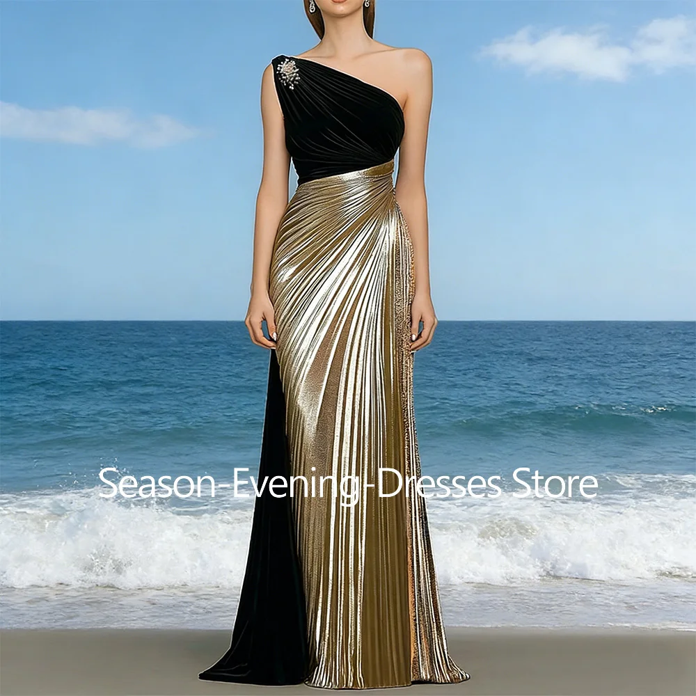 

Customized Modern Contrast Color Long Evening Dresses for Special Occasions Floor-Length Women Gala Prom Party Gowns 2026